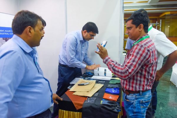 Saurya Team interacting with others at Industrial Safety Summit, Pune