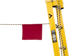 bottom lash red flag for ladder