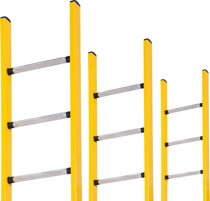 Fibreglass Single Ladders