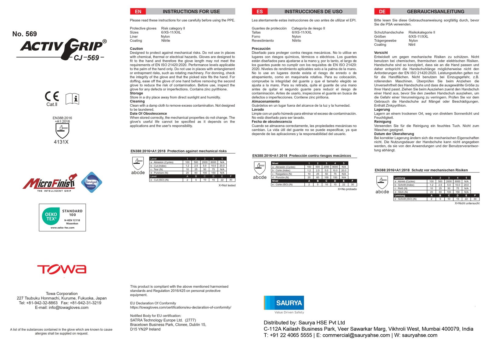 Resources ActivGrip CJ-569 2