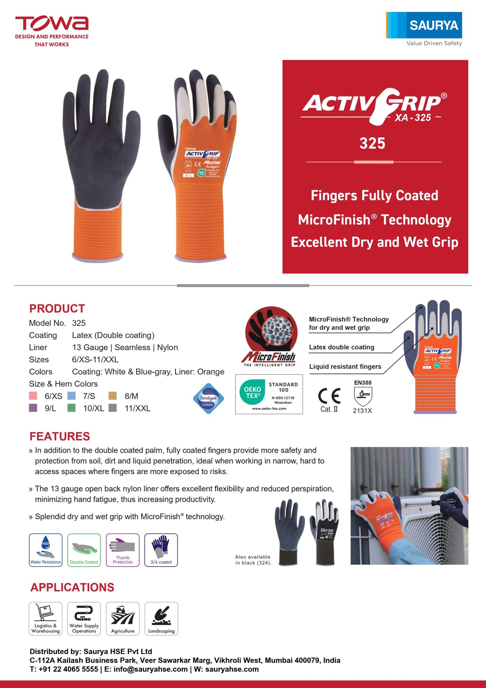 Resources ActivGrip XA-325 1