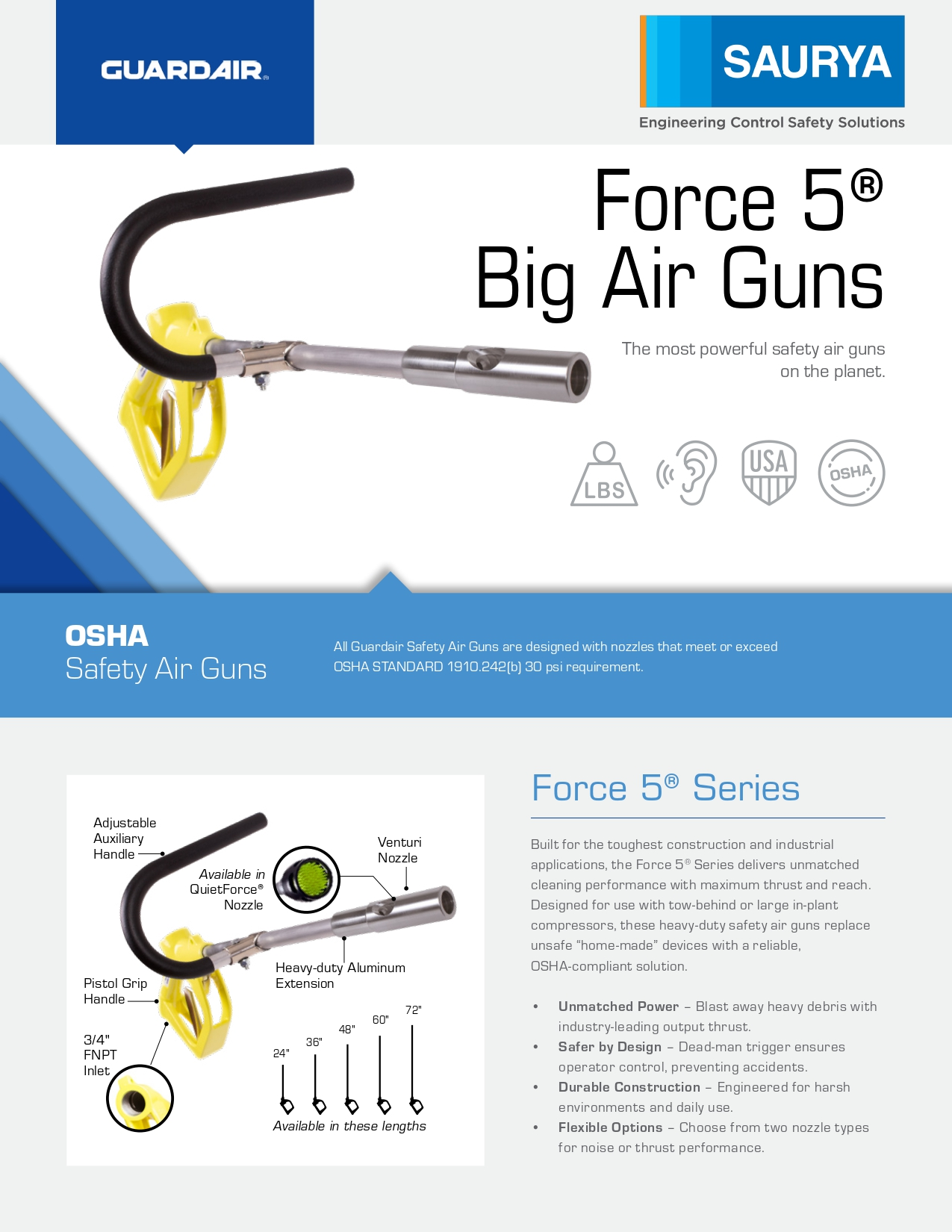 Resources Safety Force 5 Air Gun 2