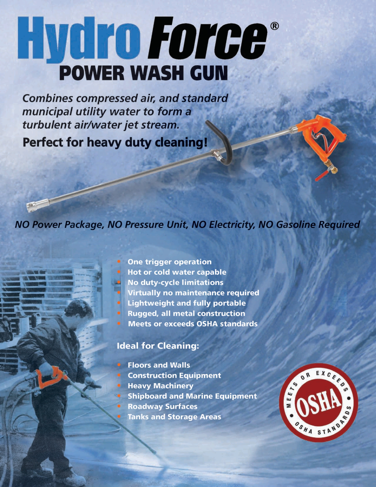 Resources HydroForce Power Wash Safe Gun 2