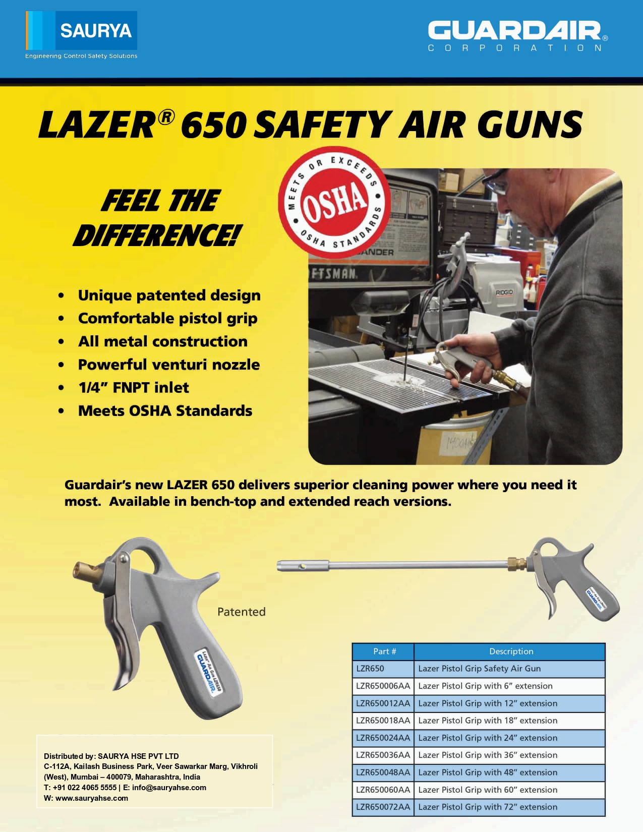 Resources Lazer Pistol Grip Safety Air Gun 2