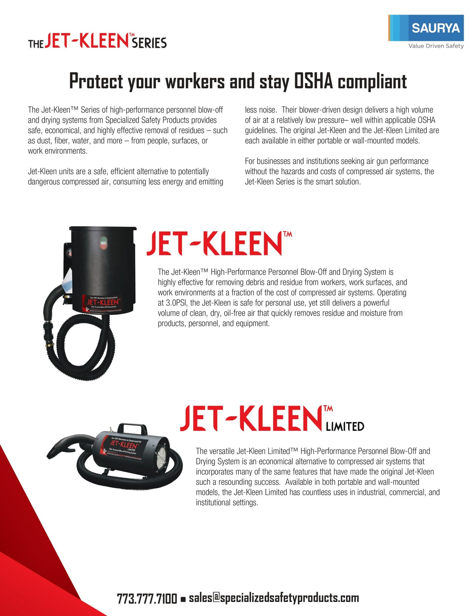 Resources Jet-Kleen – Wall Mount Model 1
