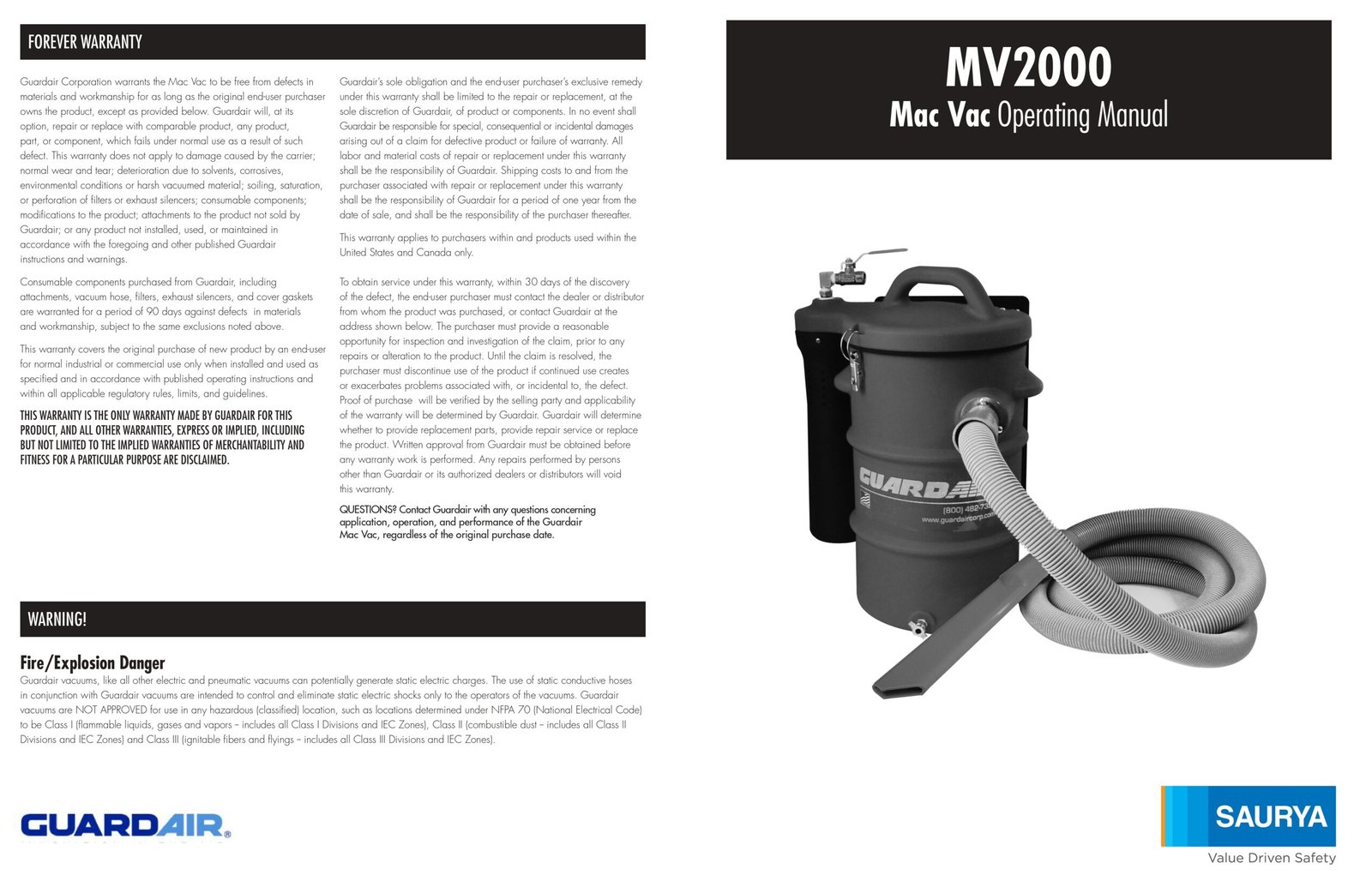 Resources MachineVac 5.5 Gallon Vacuum 1