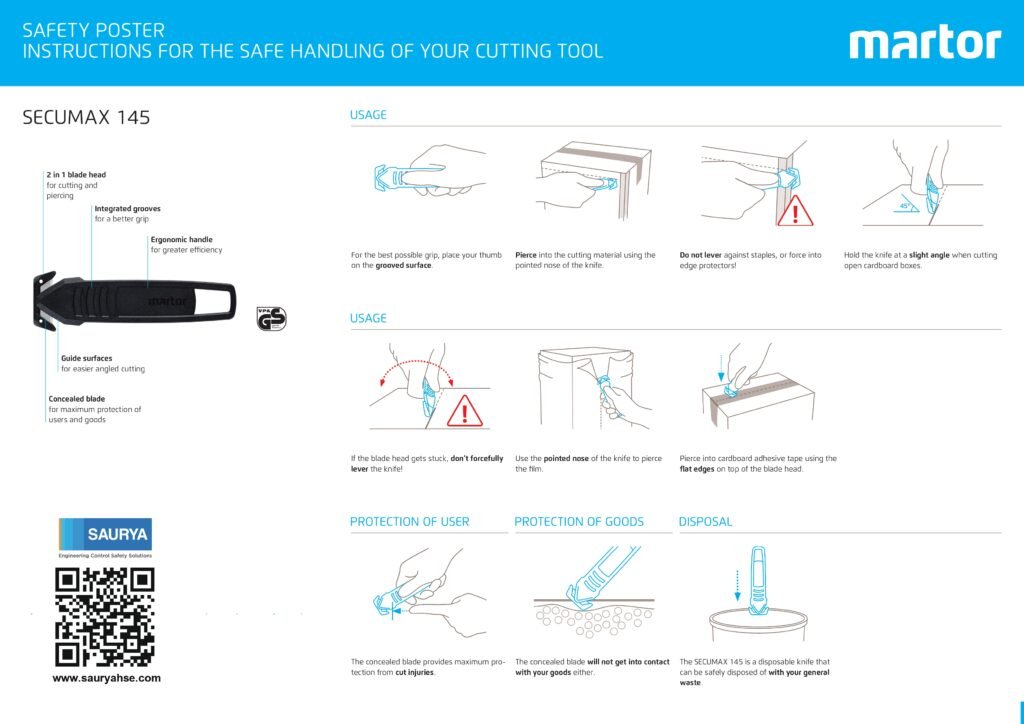 Resources Safety Cutter Secumax 145 5