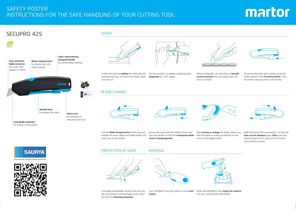 Martor Secupro 425 425001 Poster By Saurya Safety