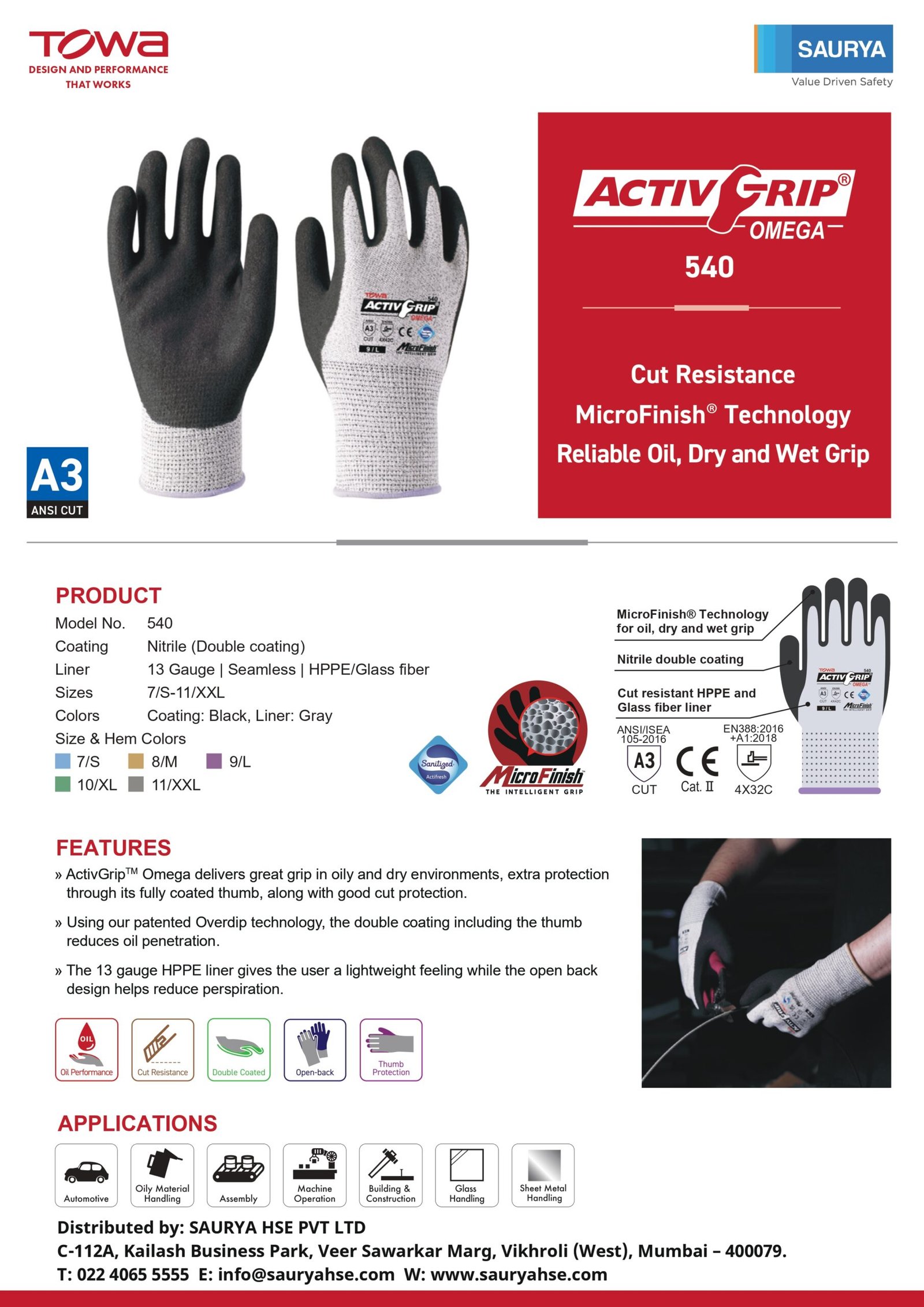 Resources ActivGrip Omega 540 1