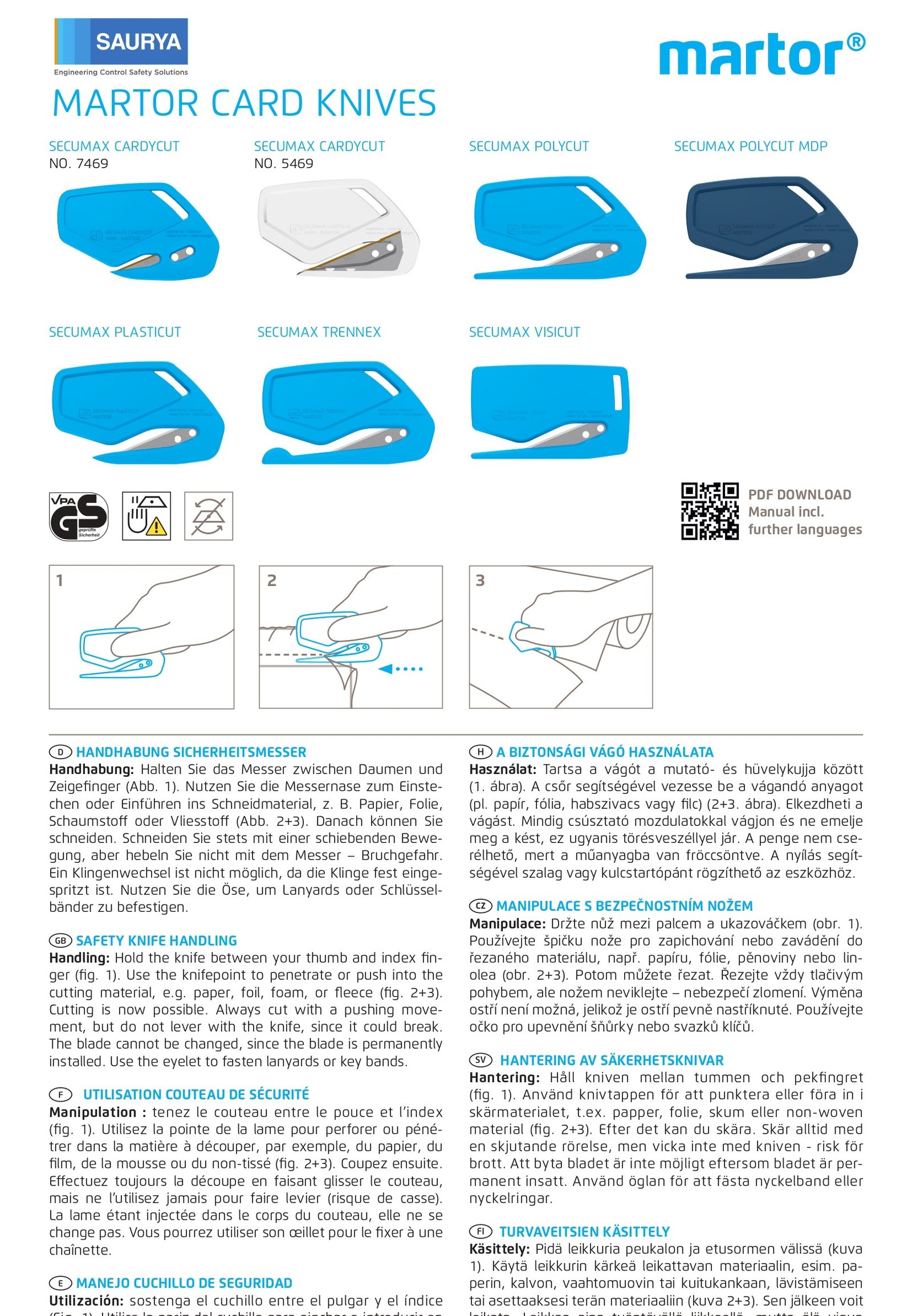 Resources Safety Cutter Secumax Plasticut 4