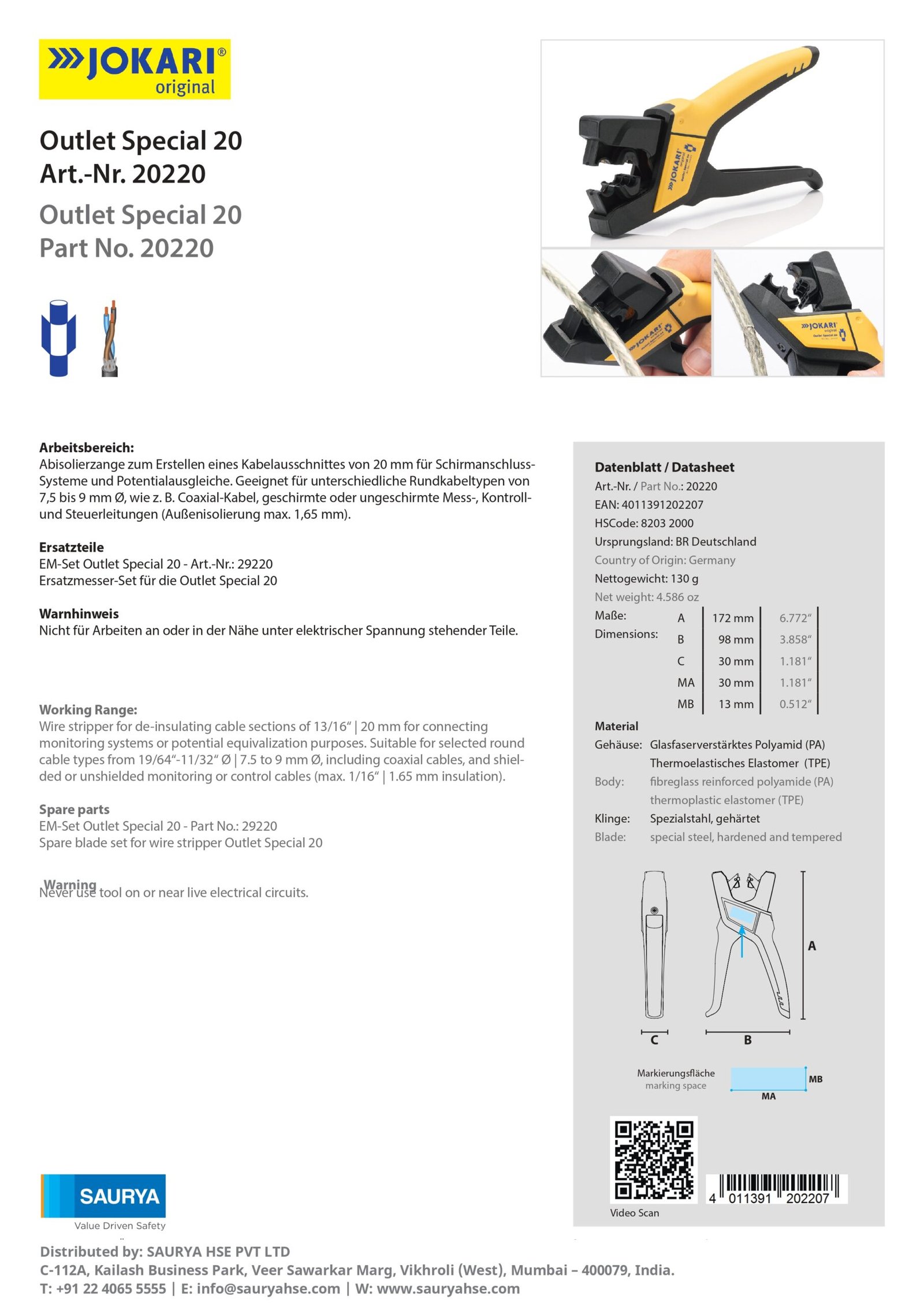 Resources Outlet Special 20 Model No 20220 2