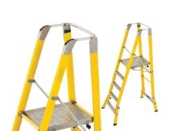 CorrosionMaster Step Platform Ladder