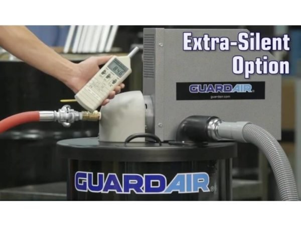 Guardair gallon drum vacuum kit extra silent option by saurya safety