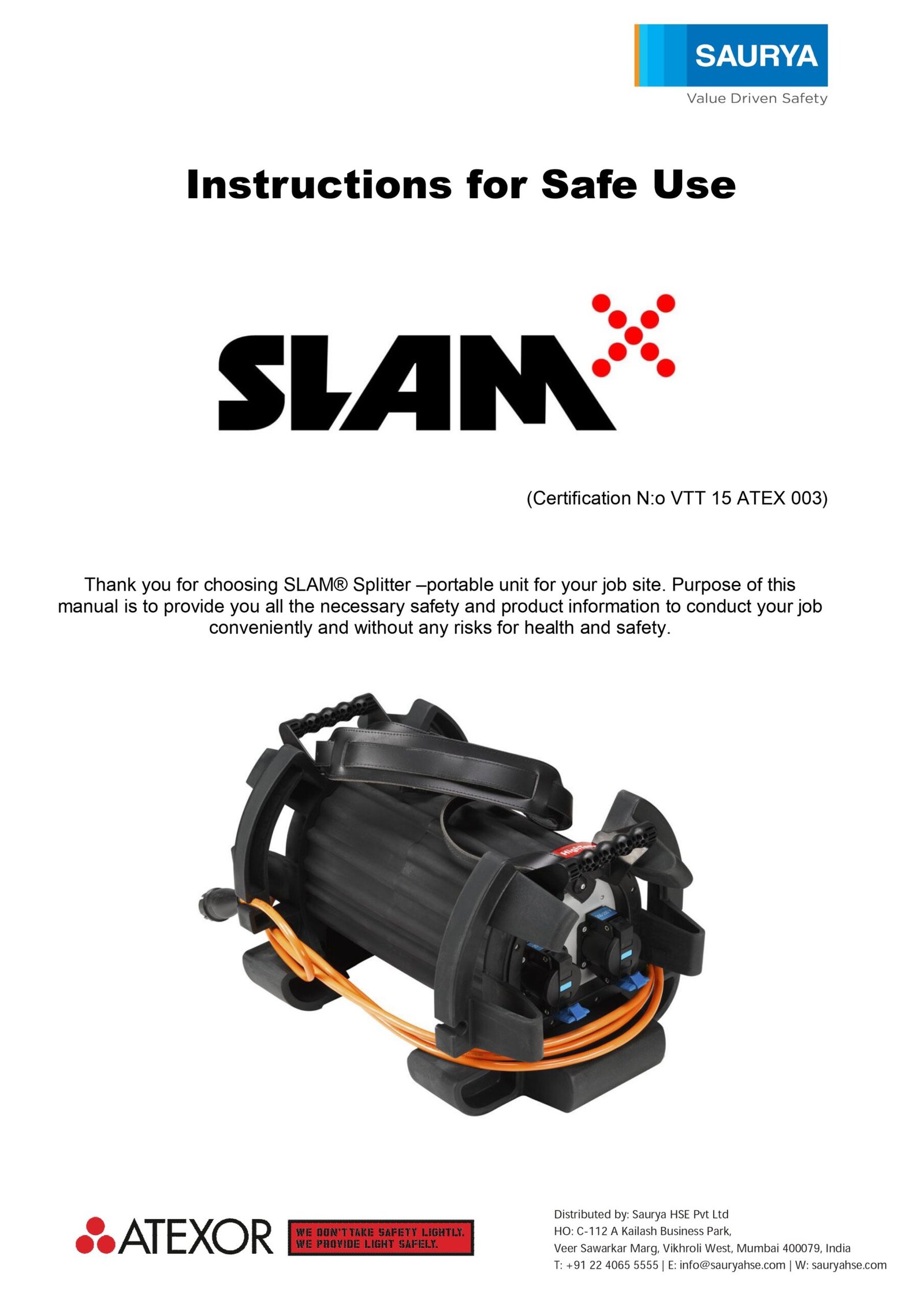 Resources SLAM® Splitter EX High Temp 2