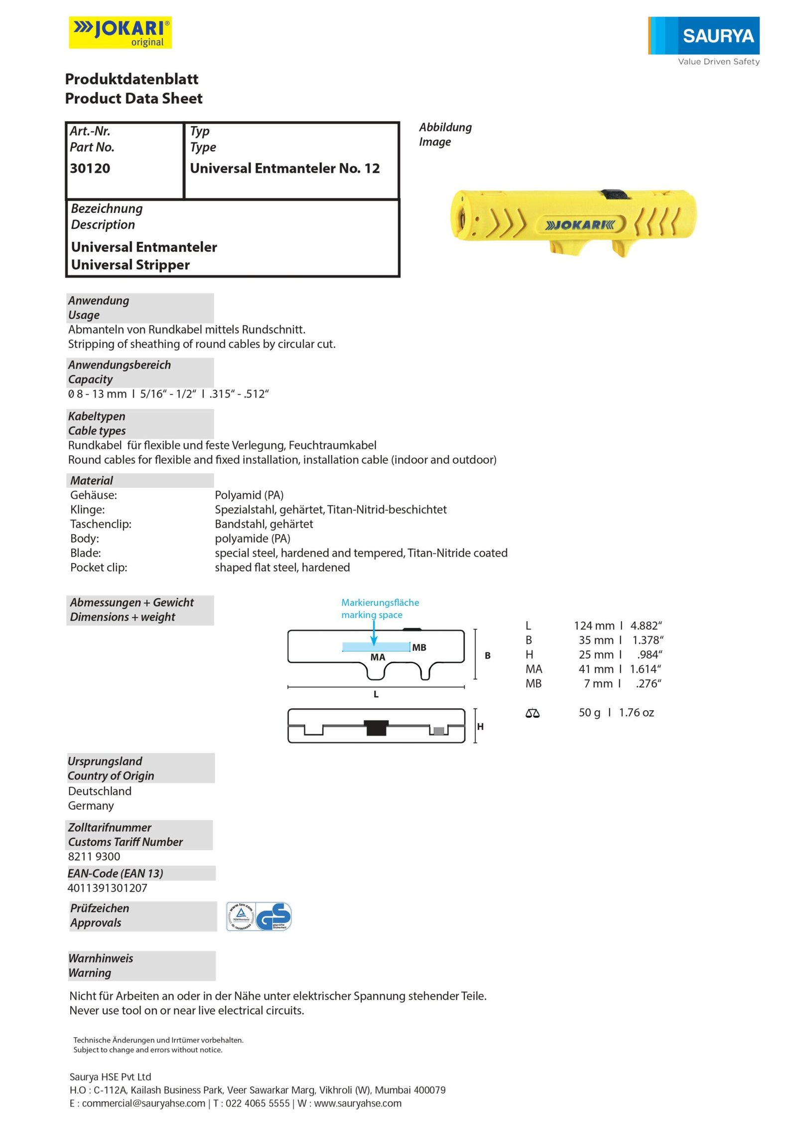 Resources Universal Stripper Model No 12 2