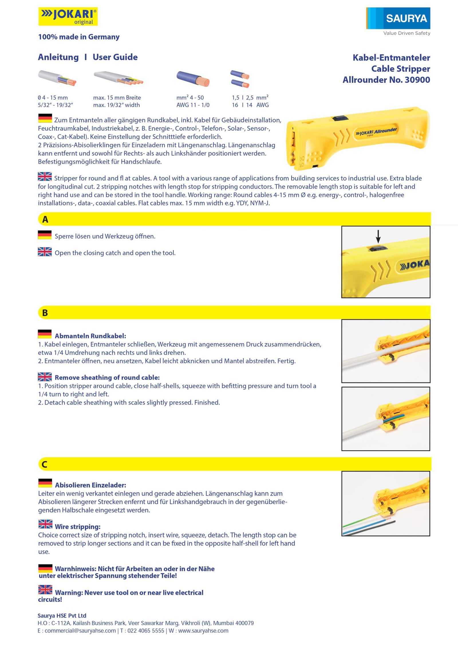 Resources All Rounder Model No 30900 1