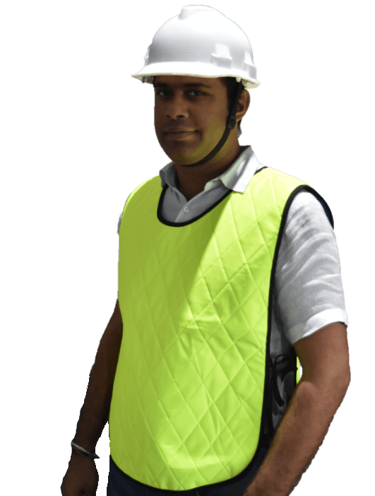 Kudos cooling jacket product to keep you cool all the time during work