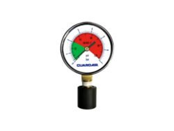 Pressure Gauge With Rubber Tip 0-100 PSI - Part Number: 100M05A