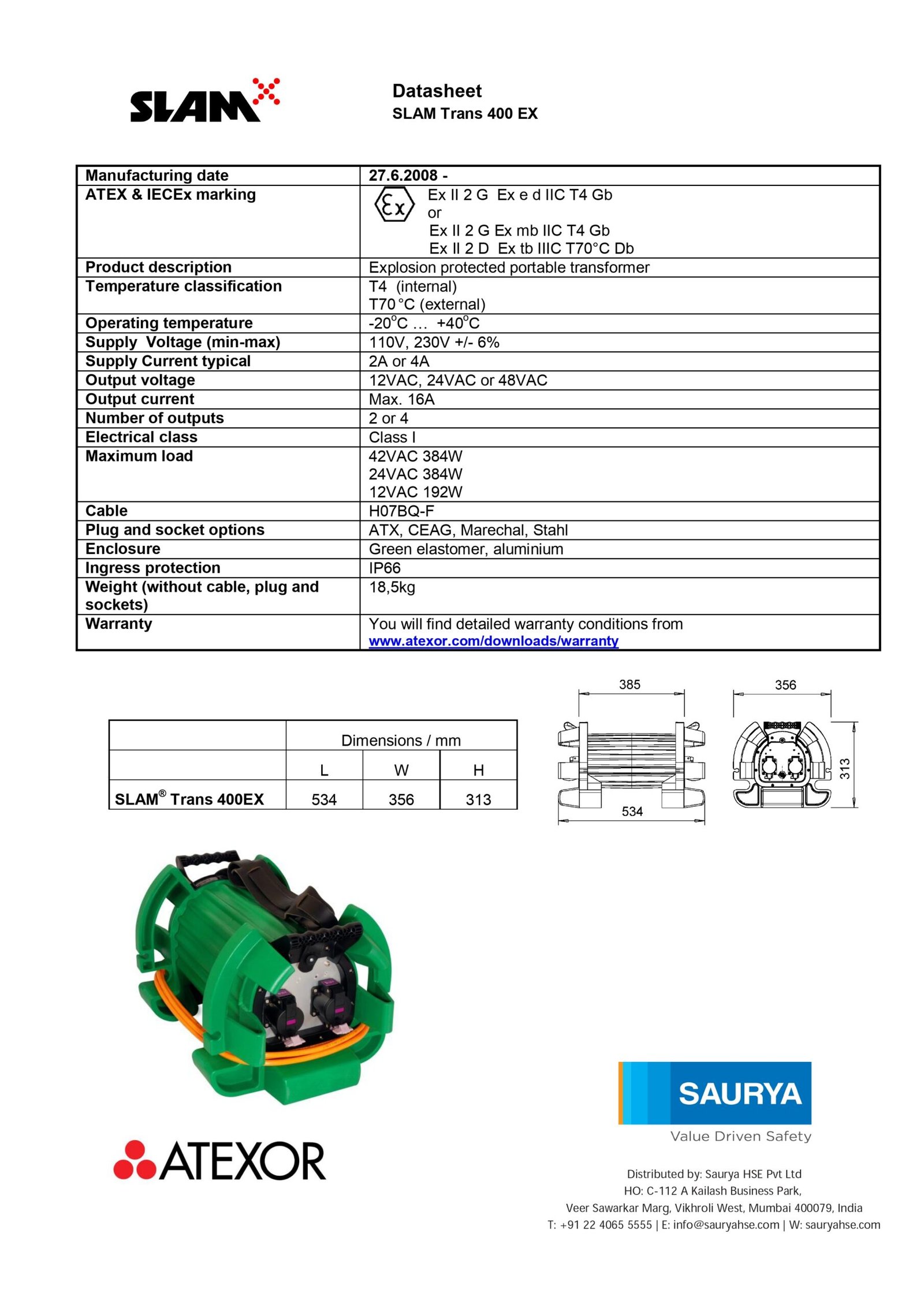 Resources SLAM® Trans 400EX 3